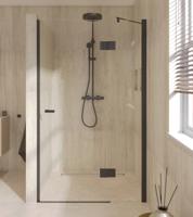 Ben Martino 3.0 draaideur voor nis rechts incl. antikalk 120x200cm mat zwart