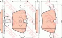 Trw Remblokset GDB1684 - thumbnail