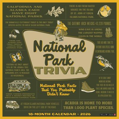 National Park (Trivia) Kalender 2026