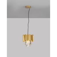 Lyora HanglampMagnolia goud en kristal Ø 25cm - 9824071