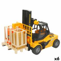 Bouwvoertuigen Colorbaby Licht Geluid 26 x 14 x 10 cm (6 Stuks)