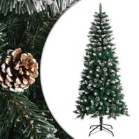 VidaXL Kunstkerstboom met standaard 150 cm PVC groen - thumbnail