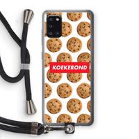 Koekerond: Samsung Galaxy A31 Transparant Hoesje met koord Koekerond: Samsung Galaxy A31 Transparant Hoesje met koord