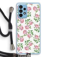 Kleine roosjes: Samsung Galaxy A52 Transparant Hoesje met koord
