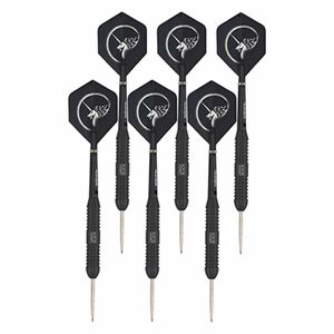 4x Set van 3 dartpijlen Core Plus Black Brass 24 grams