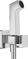 Hansgrohe bidethanddouche 1jet E EcoSmart voor koud water met douchehouder en doucheslang 125 cm, chroom