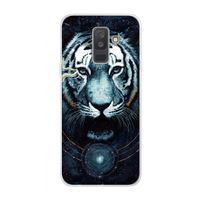 Darkness Tiger: Samsung Galaxy A6 Plus (2018) Transparant Hoesje