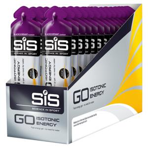 SIS GO Isotonic energiegel zwarte bes 30 stuks