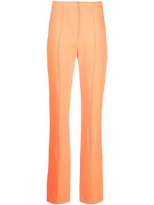 Alex Perry pantalon de tailleur à coupe droite - Orange