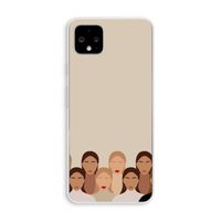 Girls girls girls: Pixel 4 XL Transparant Hoesje