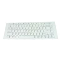 Notebook keyboard for SONY VPC-EG with frame white