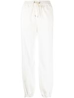 Moncler tapered corduroy track pants - Blanc - thumbnail