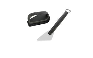 Outdoor Chef - BBQ Accessoire Schraperkit Set van 3 Stuks - Kunststof - Grijs