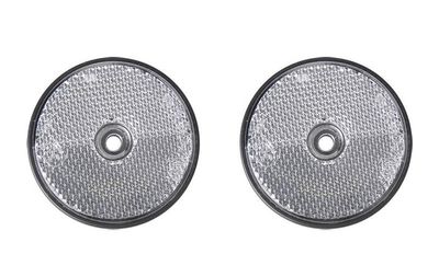 ProPlus reflectoren rond 60 mm wit 2 stuks in blister ProPlus reflectoren rond 60 mm wit 2 stuks in blister