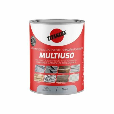 Grondverf Titanlux Grijs Mat 750 ml