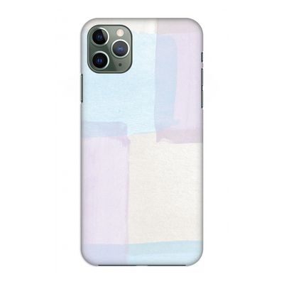 Square pastel: Volledig geprint iPhone 11 Pro Max Hoesje