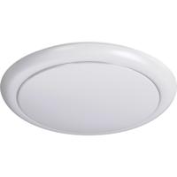 LED Plafondlamp Rond 20W - Koud Wit 6500K - Mat Wit Aluminium - Aigi Ala