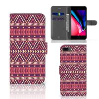Apple iPhone 7 Plus | 8 Plus | Telefoon Hoesje | Aztec Paars