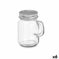 Blik Vivalto 01-0906 Transparant Zilverkleurig 120 ml (6 Stuks)