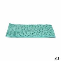 Badkleed Turkoois 59 x 40 x 2,5 cm (12 Stuks)