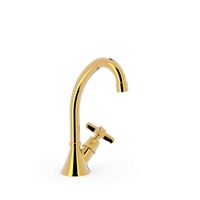 Fonteinkraan Tres Clasic Gebogen Goud Tres