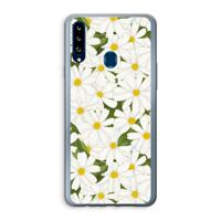 Summer Daisies: Samsung Galaxy A20s Transparant Hoesje