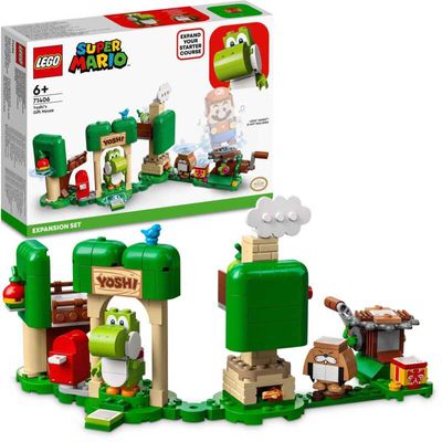 Super Mario - Uitbreidingsset: Yoshi's cadeauhuisje Constructiespeelgoed