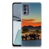 Motorola Moto G62 5G TPU Hoesje Olifanten