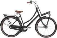 Popal Daily Dutch Prestige 28 Inch 59 cm Dames 3V Terugtraprem Matzwart