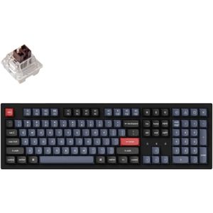 Keychron K10 Pro-H3 toetsenbord RGB leds, Double-shot PBT, hot swap, USB-C | Bluetooth 5.1