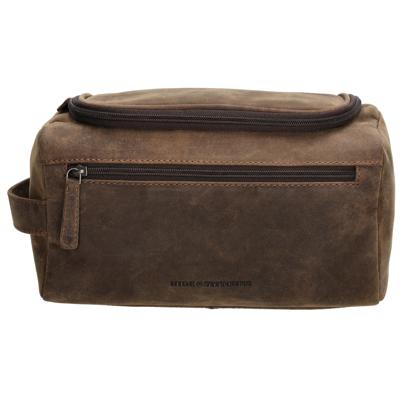 Hide & stitches idaho toilettas-Dark Brown
