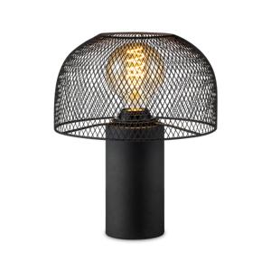 Bedlamp Mushroom - Zwart - Metaal