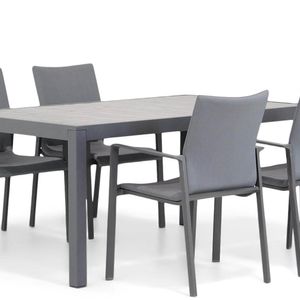 Lifestyle Rome/Residence 164 cm dining tuinset 5-delig