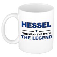 Hessel cadeau mok - man myth legend - naam koffiemok - 300 ml - collega - vaderdag