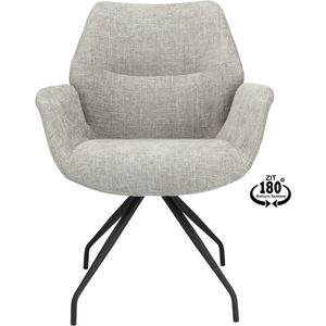 Eetkamerstoel Vieve stof Taupe