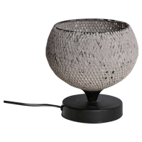 PTMD Tafellamp Giza grijs 18 X 18 X 21 - thumbnail