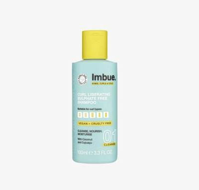 Imbue 01 Cleanse Curl Liberating Sulphate Free Shampoo 100ml | Dierproefvrije Shampoo