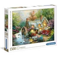 Clementoni high quality collection puzzel country retreat 1500 stukjes - thumbnail