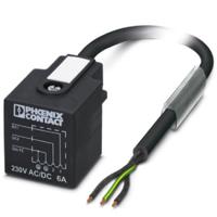 Phoenix Contact SAC-3P- 5,0-PUR/A 1402984 Klepstekker met aangegoten kabel Zwart Inhoud: 1 stuk(s)