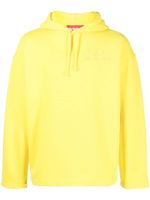 032c hoodie en coton biologique à logo brodé - Jaune