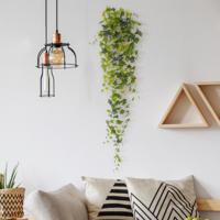 Hedera kunst hangplant 130cm - groen