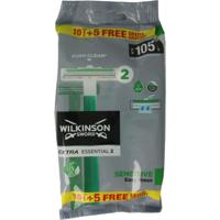 Wilkinson Extra2 sensitive 10+5 gratis Wilkinson Extra2 sensitive 10+5 gratis