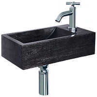 Wiesbaden Matera Fonteinset Natuursteen Rechts 40x23x10.5 cm