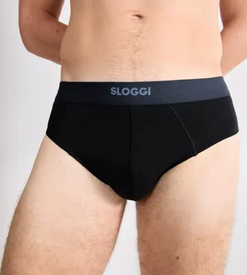 2-pack katoenen midislip/brief heren Ever Ease Biologisch katoen - Duurzaam ondergoed