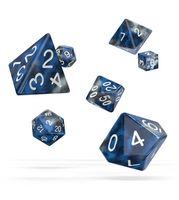 Oakie Doakie Dice RPG Set Gemidice - Liquid Steel (7) - thumbnail