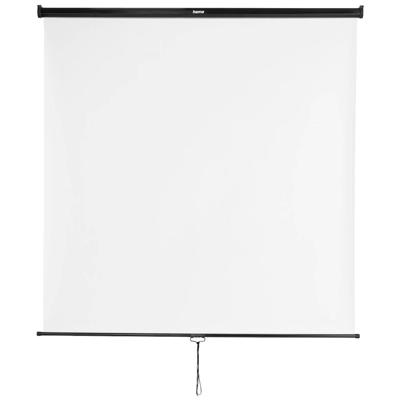 Hama 00021576 Rolprojectiescherm 175 x 175 cm Beeldverhouding: 1:1 Hama 00021576 Rolprojectiescherm 175 x 175 cm Beeldverhouding: 1:1