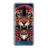 Tiger and Rattlesnakes: OnePlus 7 Pro Transparant Hoesje