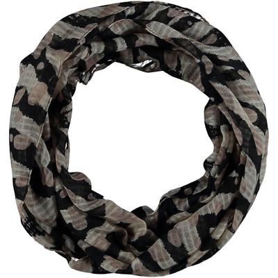 Sarlini Snood Colsjaal Print Camel
