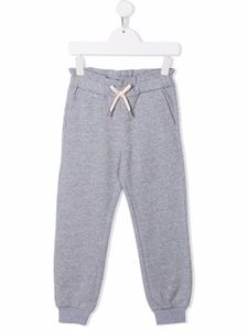 Chloé Kids pantalon de jogging à taille à lien de resserrage - Gris