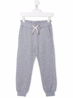 Chloé Kids pantalon de jogging à taille à lien de resserrage - Gris